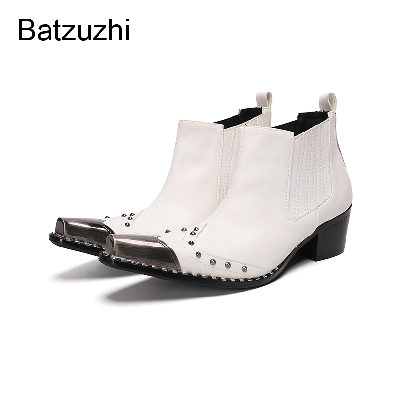 Men Shoes For Wedding - Bottines pour homme Batzuzhi à talons