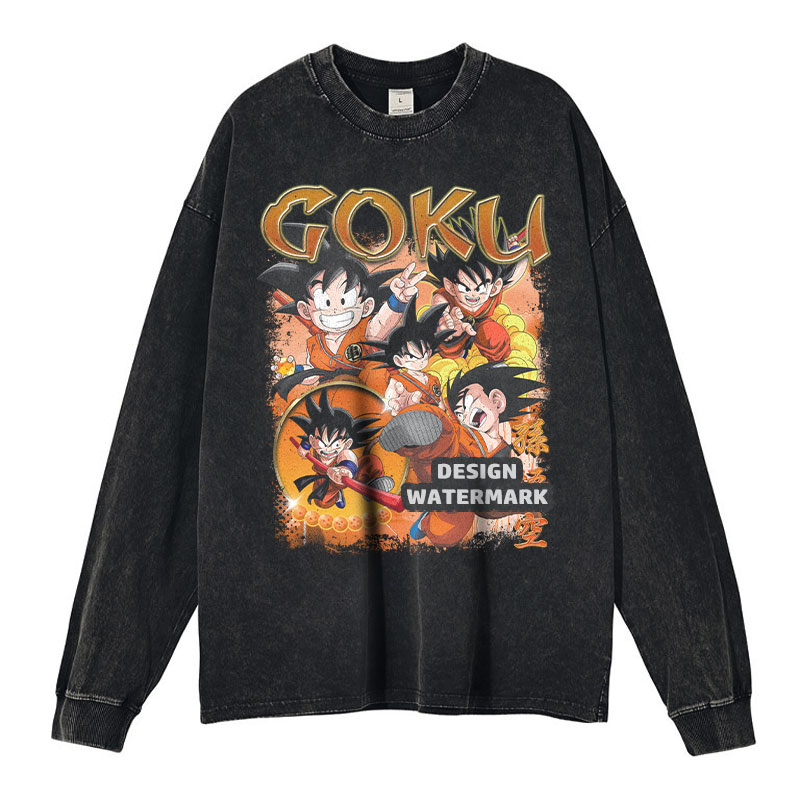 Men'S Shoes Xl - Anime Dragon b-ball T-shirt à manches