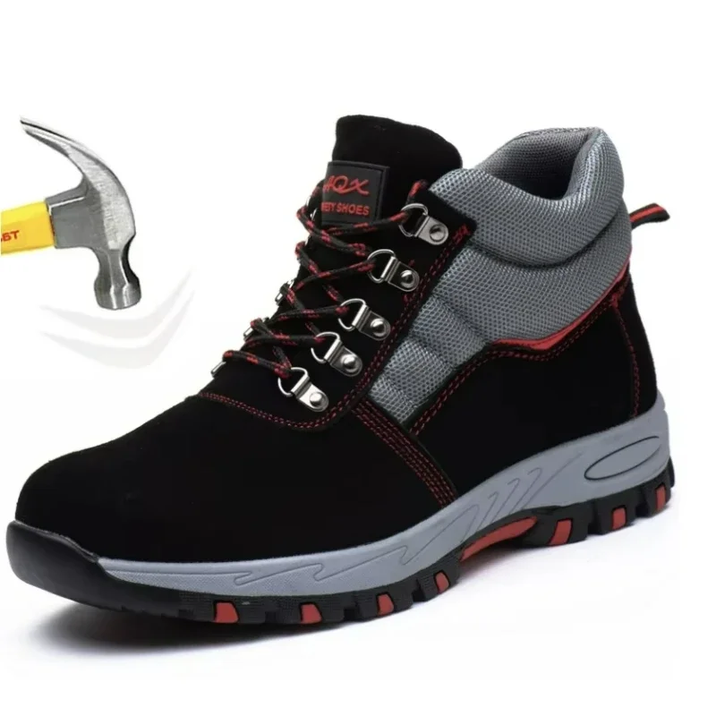 Men'S Shoes For Work - Bottes de sécurité en acier pour