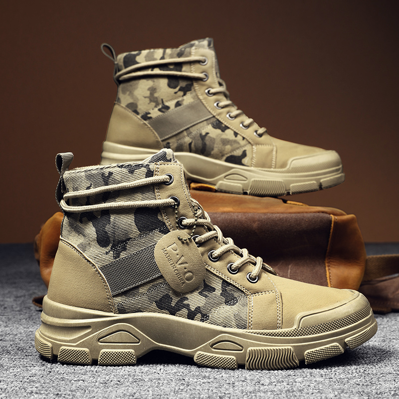 Men'S Shoes For Work - Bottes hautes pour hommes, chaussures de
