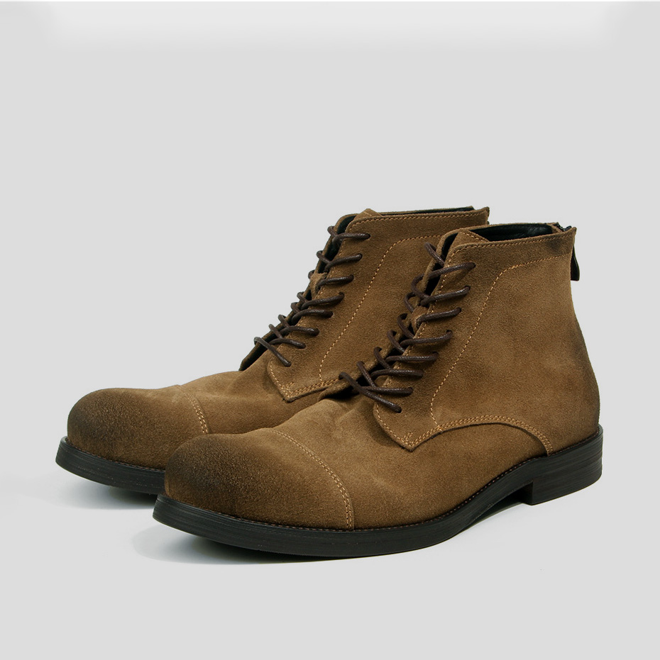 Men Shoes Oxford - EAGSITY – bottes vintage en cuir