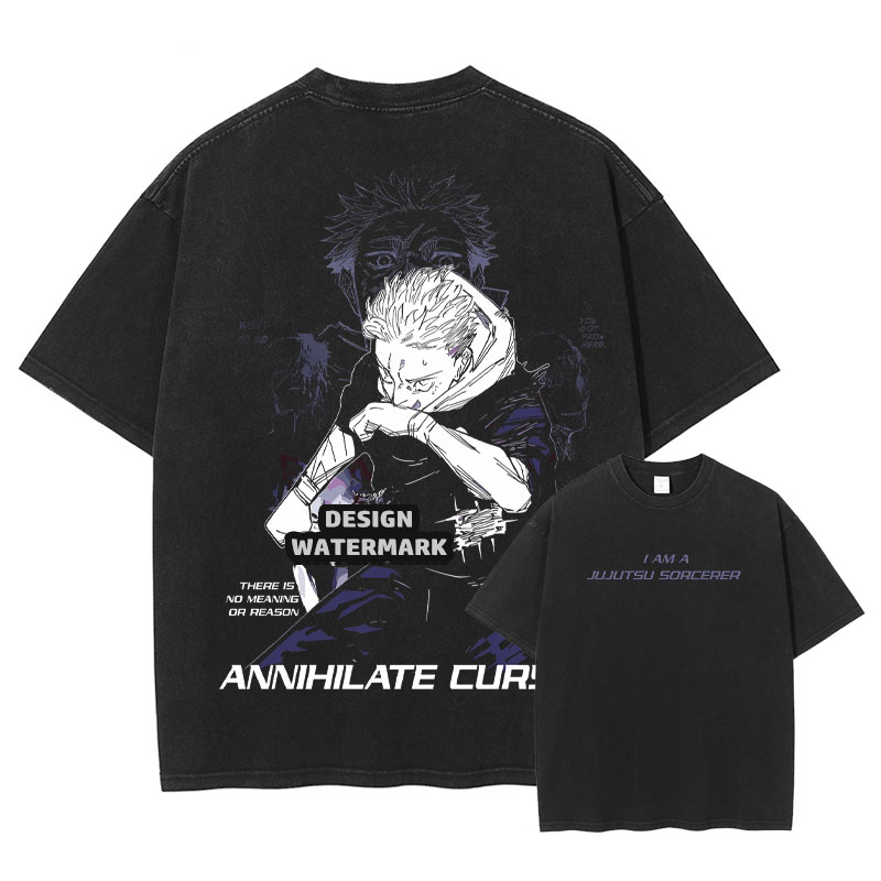 Men'S Shoes Xl - T-shirts Anime JJK Gojo Saturo J-Jujutsu