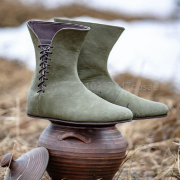 Men'S Shoes Louis Vuitton - Chaussures rétro médiévales en cuir PU