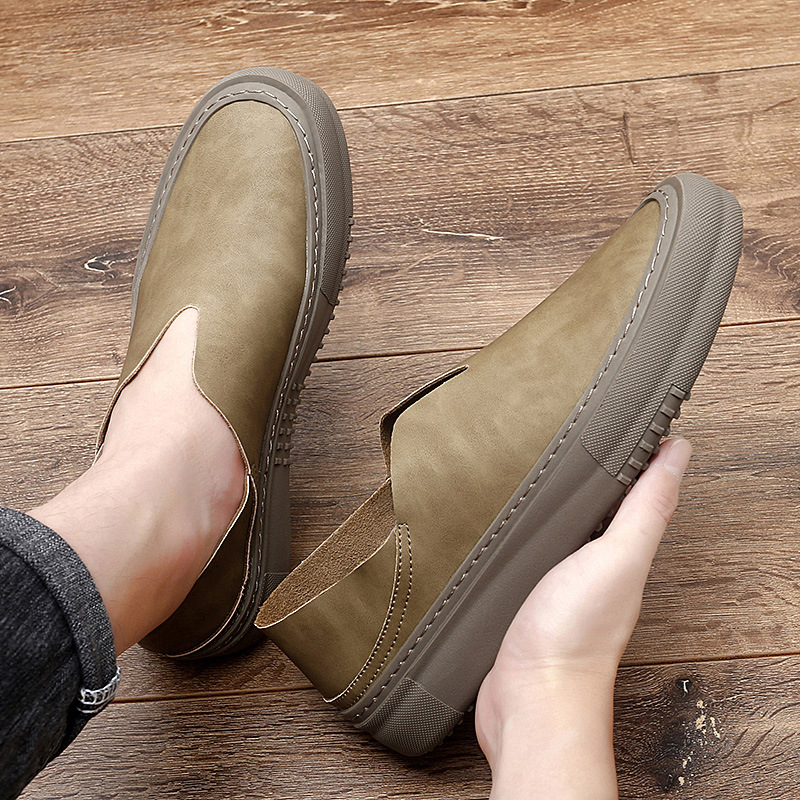 Mocassins en cuir véritable po - Men Shoes Oxford avis et prix