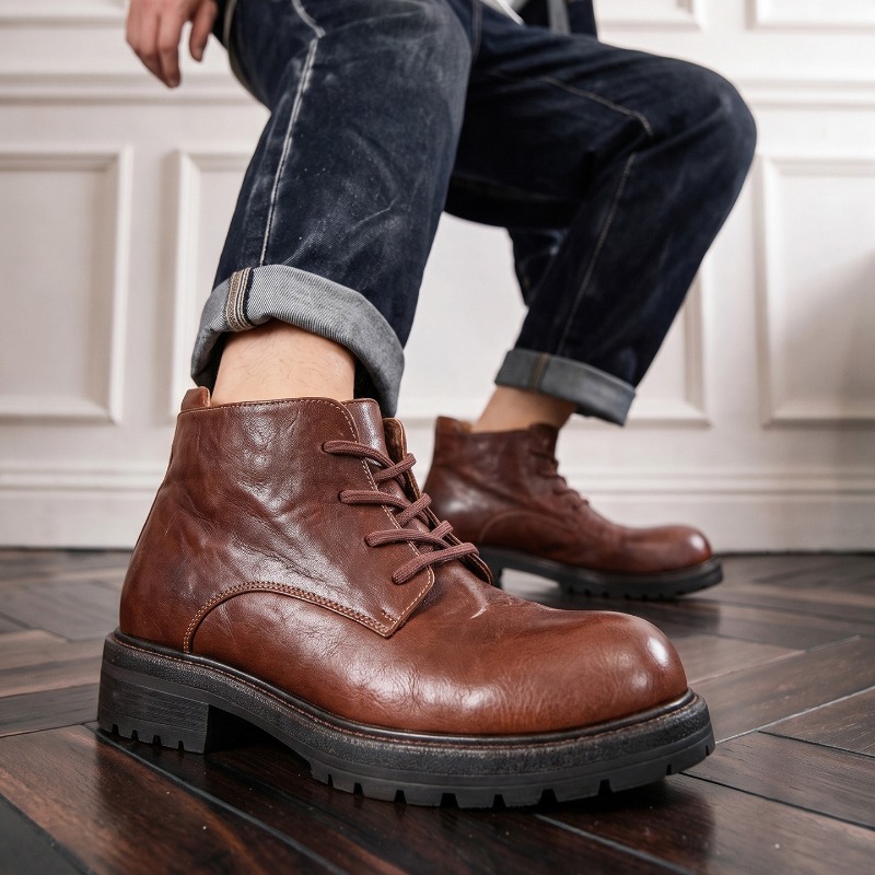 Bottines de luxe pour hommes,  - Men Shoes Oxford avis et prix