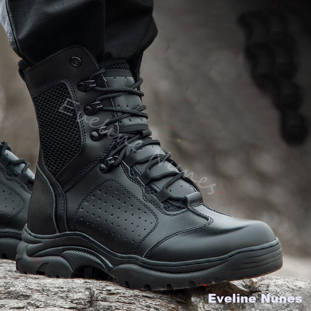 Bottes tactiques mi-hautes en  - Men'S Shoes For Work avis et prix