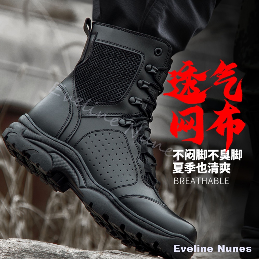Bottes tactiques mi-hautes en  - Men'S Shoes For Work avis et prix