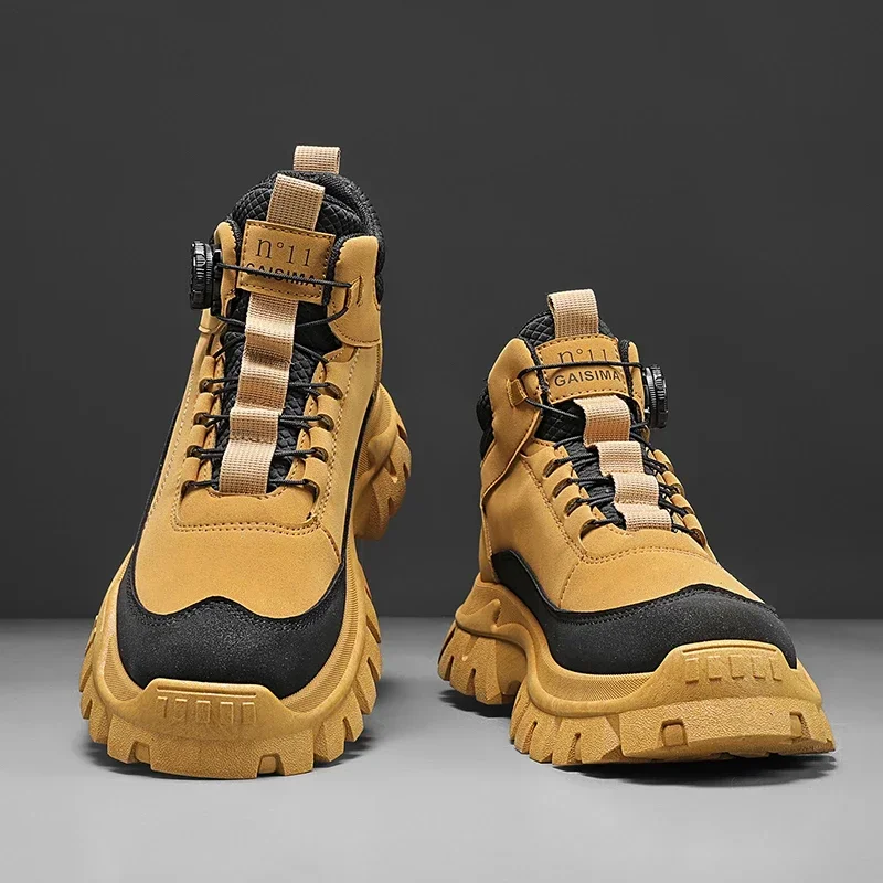 Bottes de luxe pour hommes, bo - Men'S Shoes For Work avis et prix