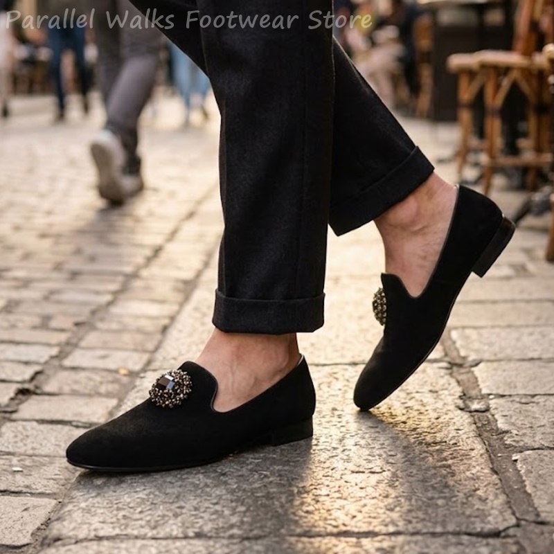 Mocassins en daim pour hommes, - Men Shoes For Wedding avis et prix