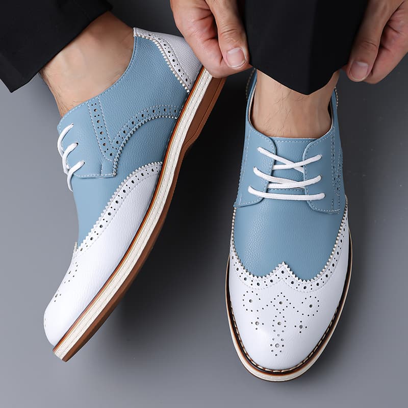 Chaussures Oxford brogues bico - Men Shoes Oxford avis et prix