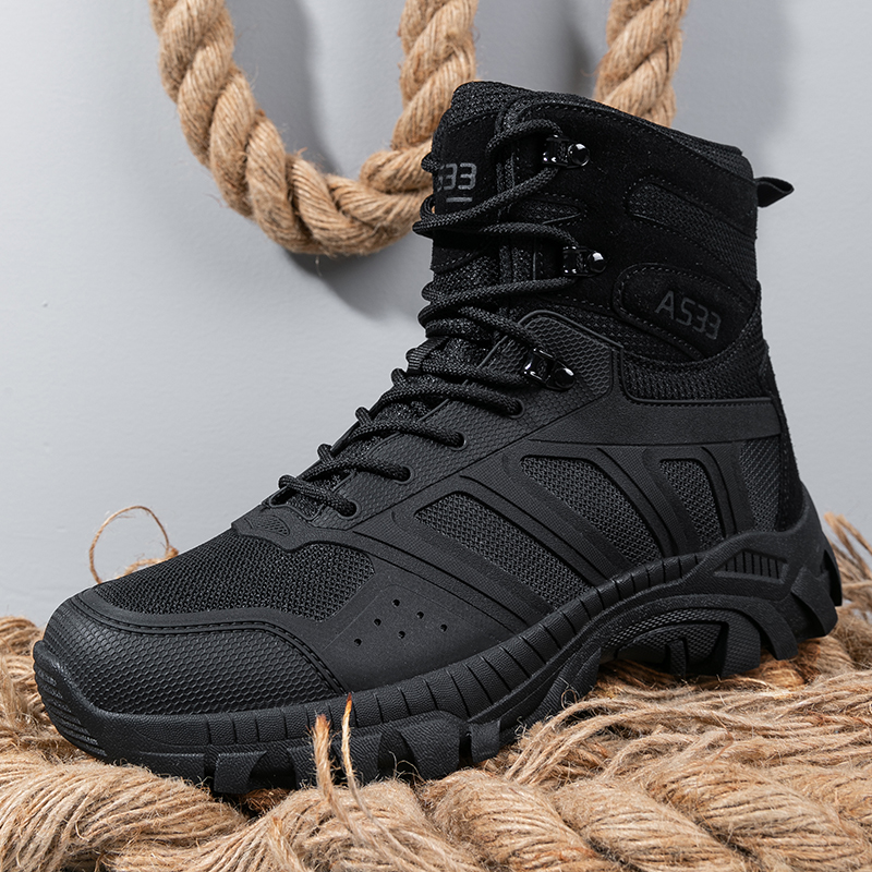 Hommes bottes tactiques à lace - Men'S Shoes For Work avis et prix