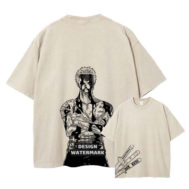 Roronoa Zoro T-shirts Anime O- - Men'S Shoes Xl avis et prix