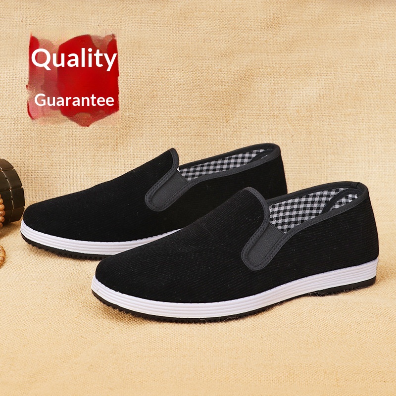 Chaussures en tissu noir à enf - Men'S Shoes For Work avis et prix
