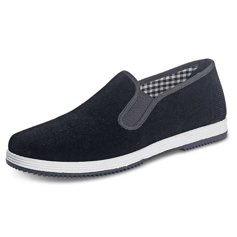 Chaussures en tissu noir à enf - Men'S Shoes For Work avis et prix