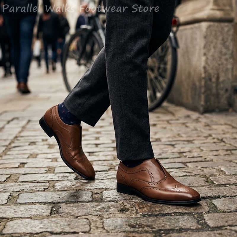 Chaussures Richelieu en cuir m - Men Shoes Oxford avis et prix