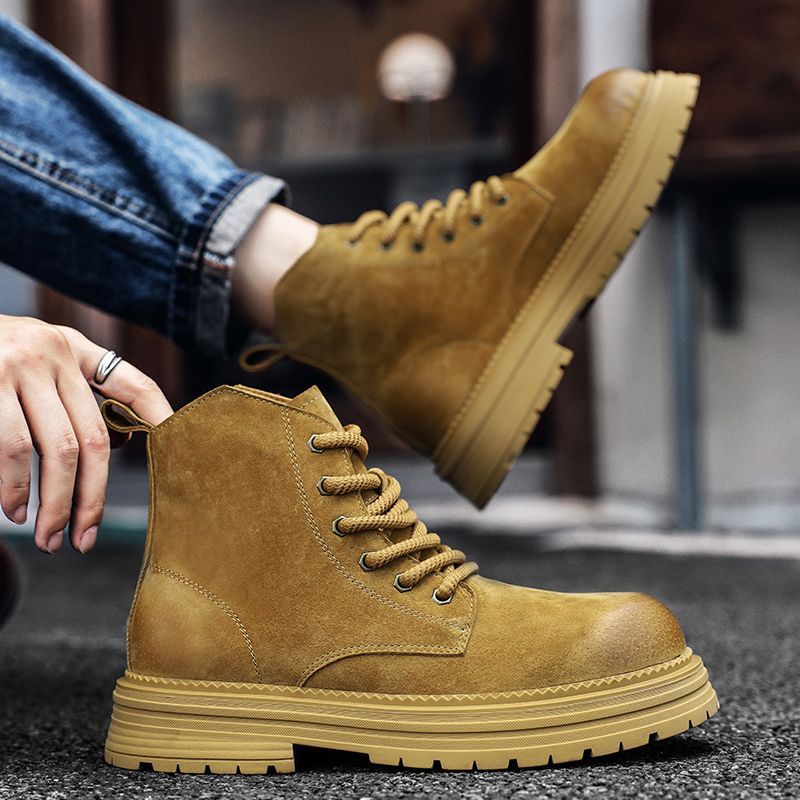 Bottes à lacets pour hommes de - Men'S Shoes For Work avis et prix