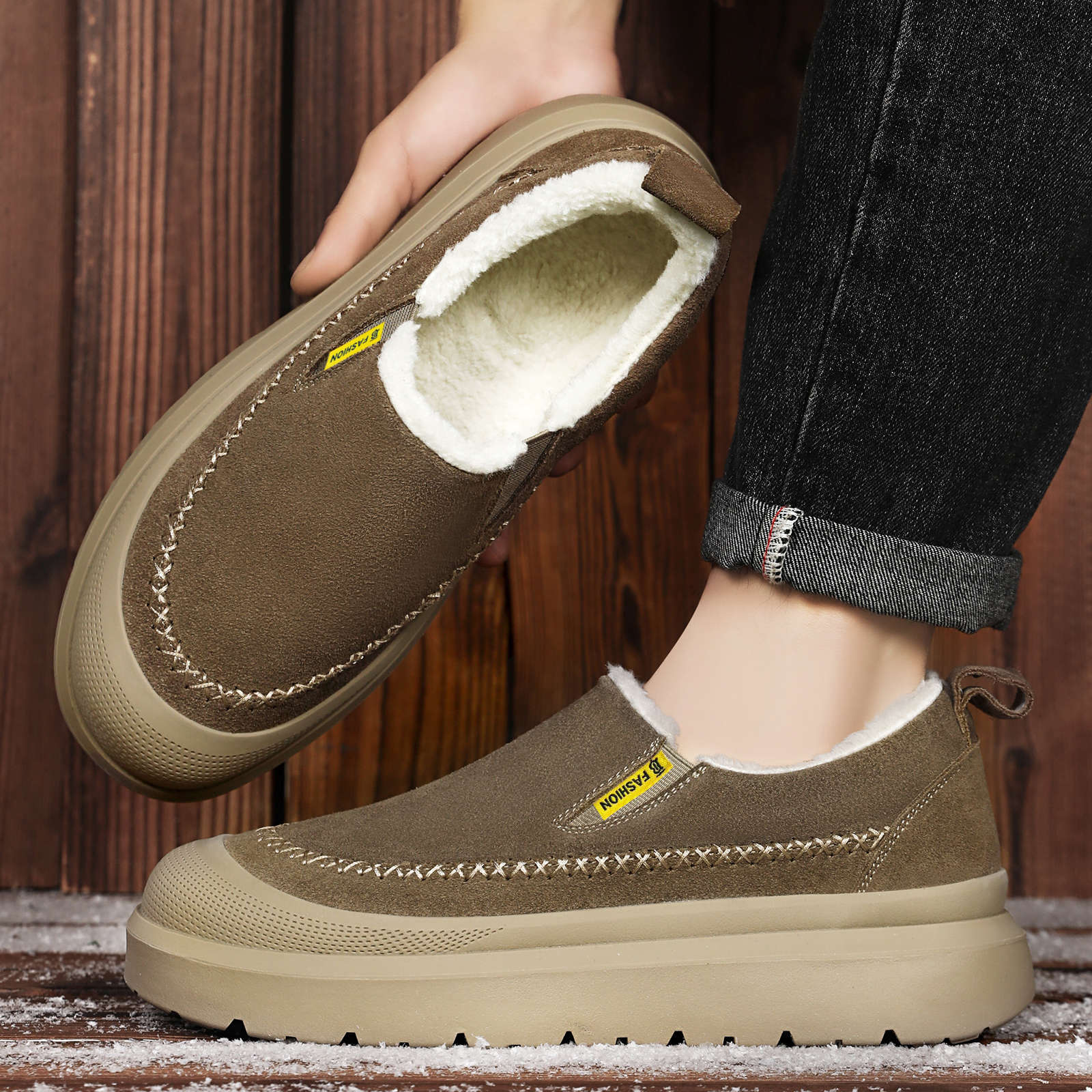 Bottes d'hiver pour hommes, à  - Men'S Shoes Increase Height avis et prix