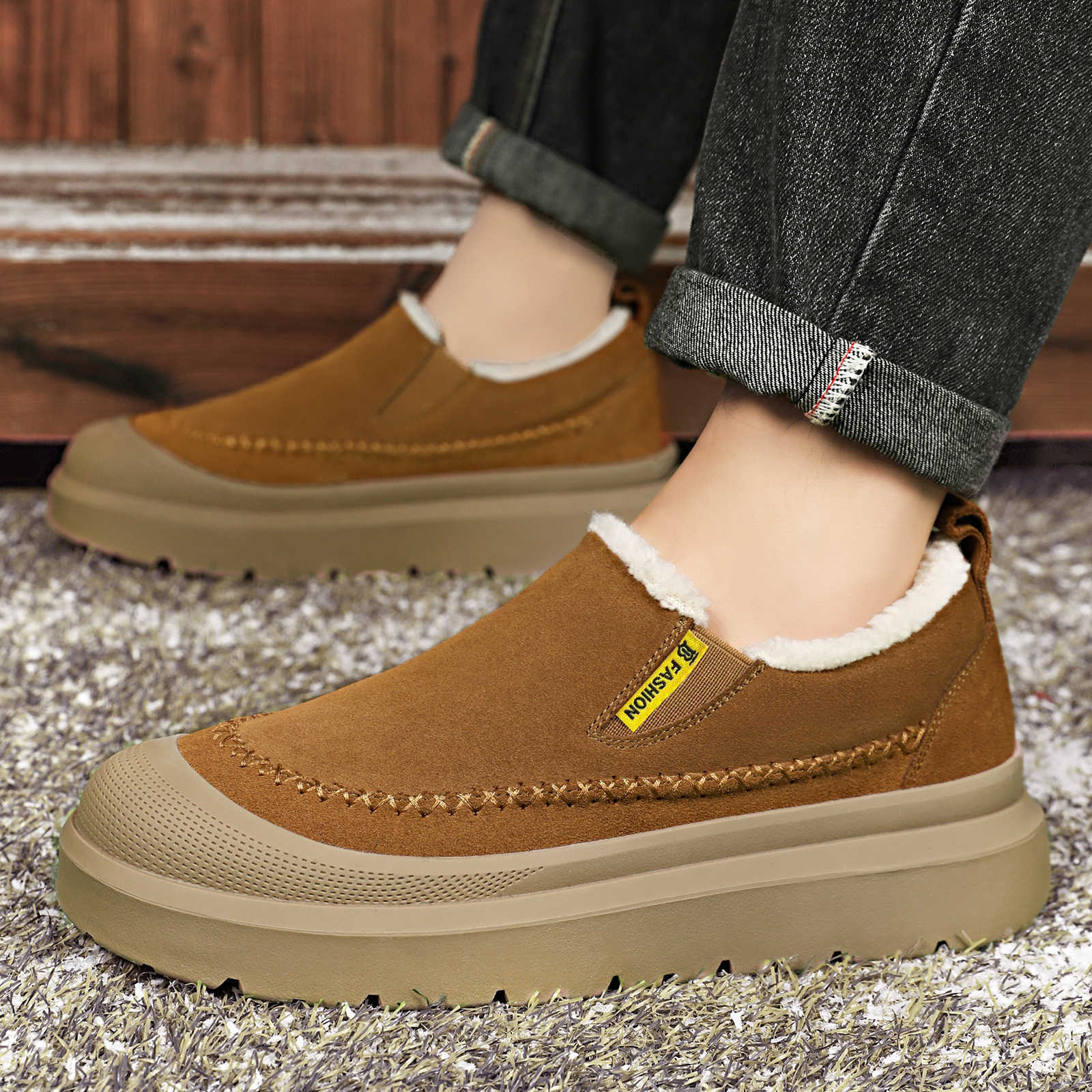Bottes d'hiver pour hommes, à  - Men'S Shoes Increase Height avis et prix