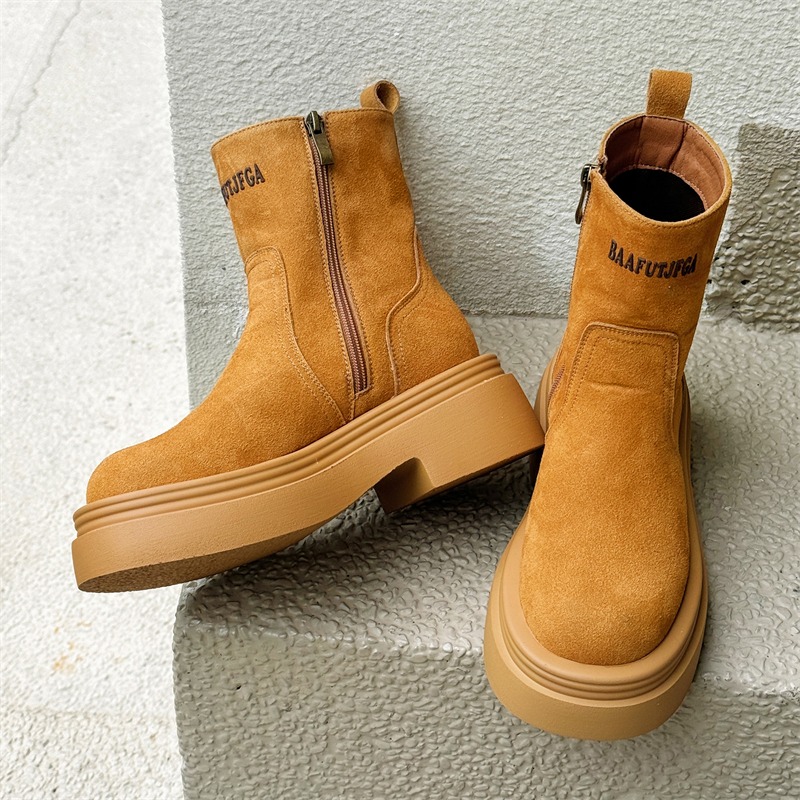 Bottes courtes rétro d'hiver p - Men'S Shoes Increase Height avis et prix