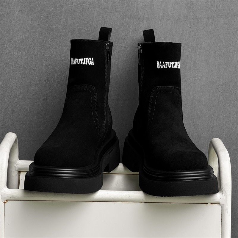 Bottes courtes rétro d'hiver p - Men'S Shoes Increase Height avis et prix